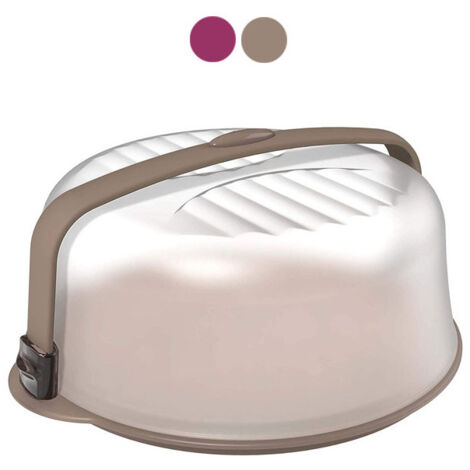 Contenitore Tond Torta Tortora 37 H 16 Biesse Casa