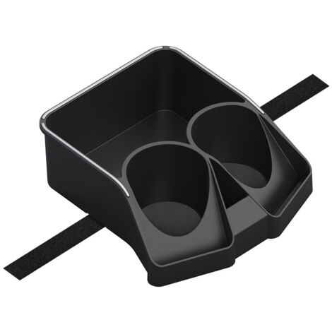 Contenitore universale per auto: conserva tazze, fazzoletti e oggetti per auto si fissa alla console centrale.