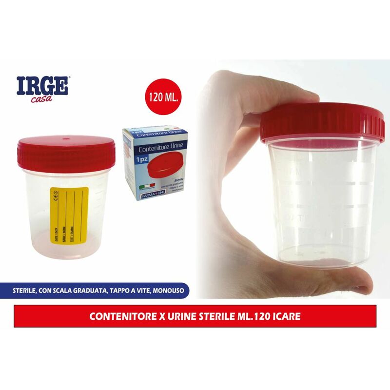 Image of Bighouse It - contenitore x urine sterile ML.120 icare