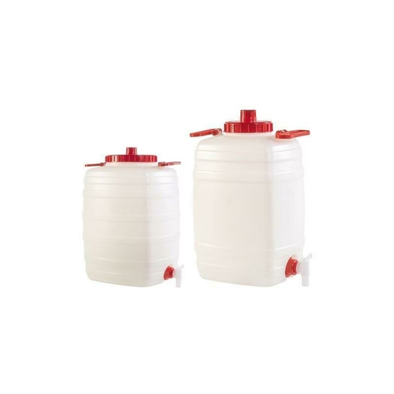 Image of Contenitori bidoni fusti polietilene con sfiato per alimenti da 25 e 50 lt litri: 50 litri
