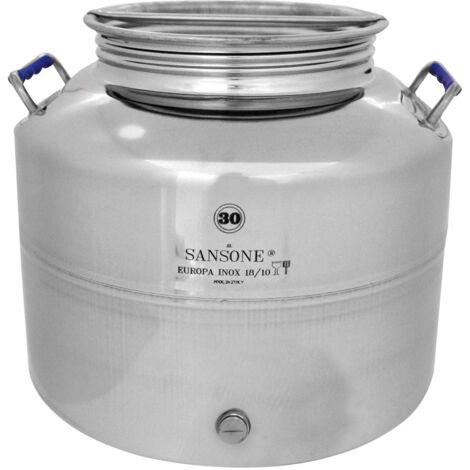 CONTENITORI INOX SANSONE DA 30 LT.