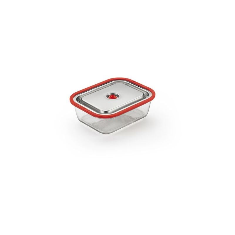 Contenitori sottovuoto Magic Vac ACO1138 Inox e Rosso