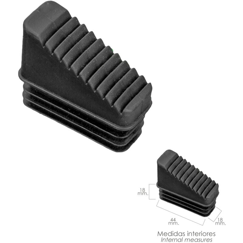 Image of Aluminium Treppenendkappe vorne 7 und 8 Stufen - Oryx