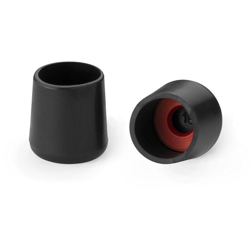 Contera exterior con arandela - Ø 22 mm - 4 Uds.