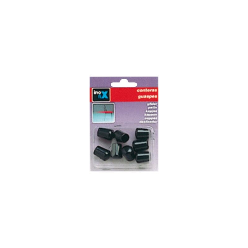 

Contera exterior con arandela Ø 10mm Negro 8 unidades 1710 - Inofix