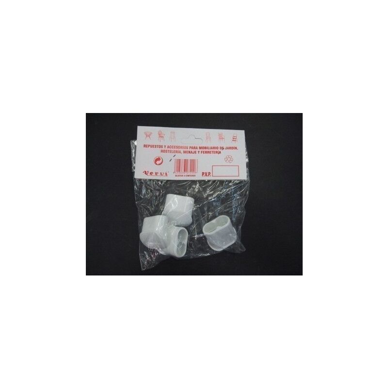 

Contera Para Mesa Blister 4 Piezas Blanco