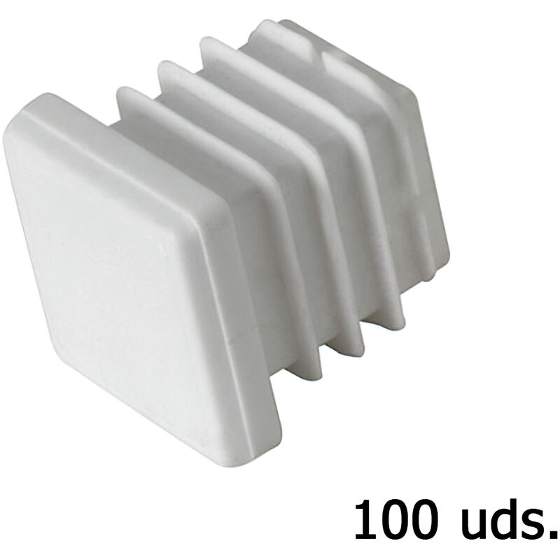 

Contera Plastico Cuadrada 30x30 mm. Bolsa 100 Unidades