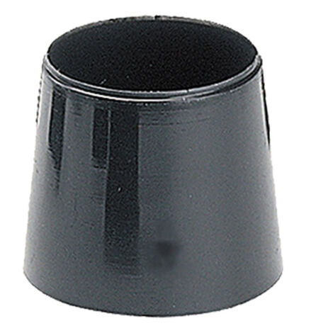 Contera redonda reforzada “CNT01” de polietileno negro Ø1,6x2,4cm (25 unidades) MICEL