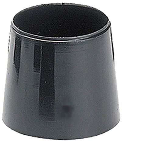 Contera rotonda rinforzata “CNT01” in polietilene nero Ø1,6x2,4cm (25 unità) MICEL