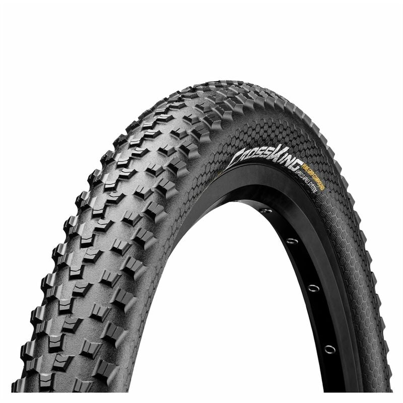 Continental Cross King Shieldwall Tyre - Foldable Puregrip Compound: Black/black 29 X 2.20 Tyccks