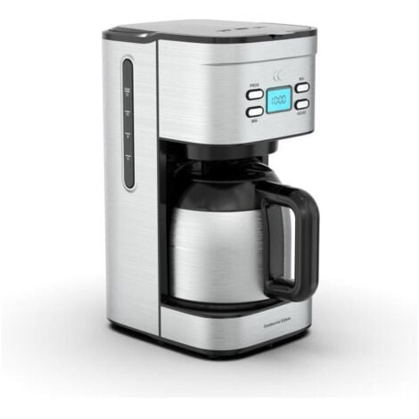 CONTINENTAL EDISON CF12TIXTH Cafetiere filtre - 1,2 litres - verseuse - isotherme