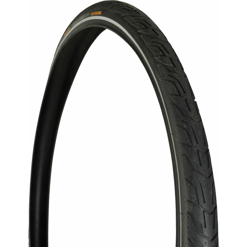 Continental - ride city reflex tyre - wire bead: black/black reflex 26 x 1.75 tycrc