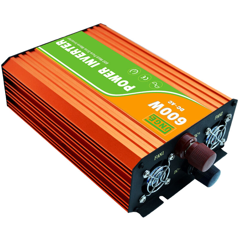 

Continua de onda sinusoidal pura 110V 600W de alta frecuencia de sobretensiones de potencia maxima Watt Power Inverter puerto USB