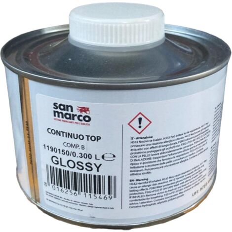Continuo top glossy componente b catalizzatore lt 0.3