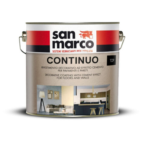 Continuo top glossy finitura trasparente bi-componente acriluretanica lt. 1,3