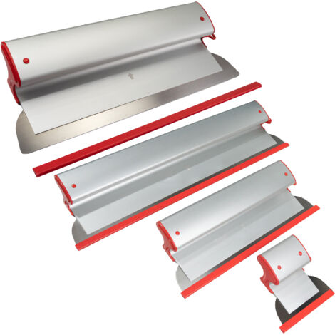 CONTOO SET Flächenspachtel 25cm-80cm Trockenbau Glätten Putz Spachteln CT01