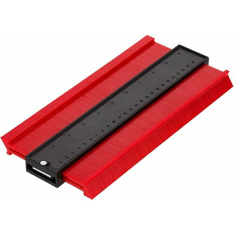 Hoopzi - Contour Gauge, 26x13cm Contour Knife, Duplicating Gauge Laminate Duplicator Winding Tubes Wood Marking Tool Profile Copier with Scale