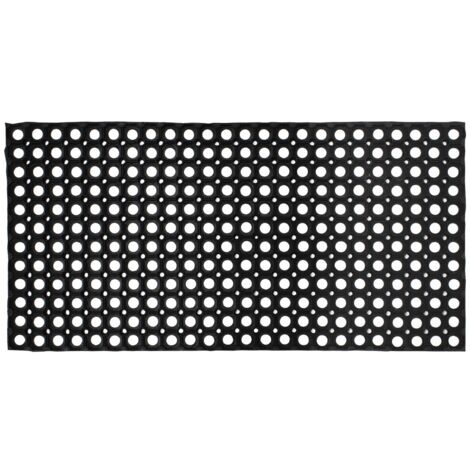 Contract Rondo Rubber Ring Scraper Doormat, Pack of 2, 50x100cm