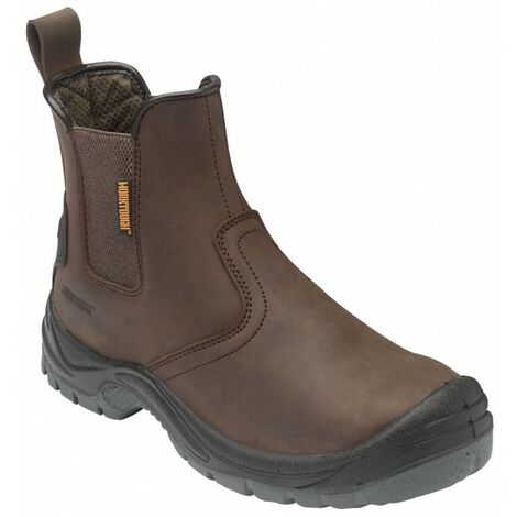 CONTRACTOR Dealer Boots - Brown - UK 9 - 804SM09
