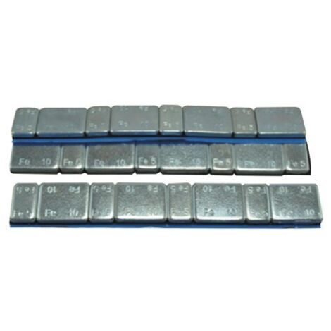 Contrapesa adhesiva de hierro 60GR 4X10GR 4X5GR JBM