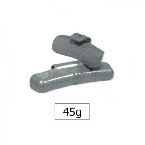 Contrapesa zinc grapa 45GR. especial llanta francesa JBM