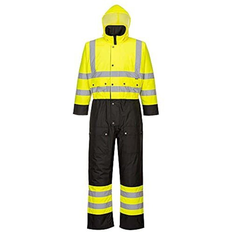Tuta Hi-Vis a contrasto imbottita Giallo/Nero L - FR(46-48) - UK(36-38)
