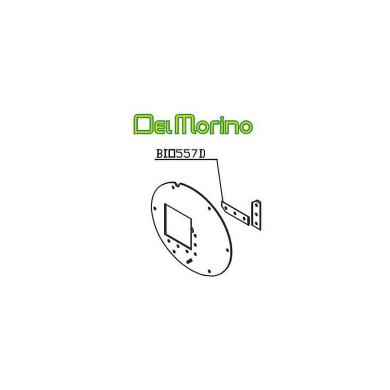 Del Morino - Contre couteau broyeur de végétaux Delmorino Scutum BIO557D