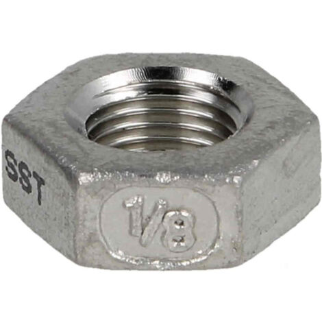 Contre-écrou inox hexagonal F1 1/4