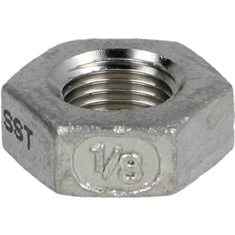 Contre-écrou inox hexagonal F1/2