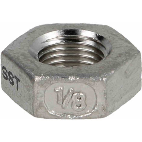 Contre-écrou inox hexagonal F3/4