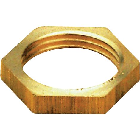 Contre écrou laiton 15x21