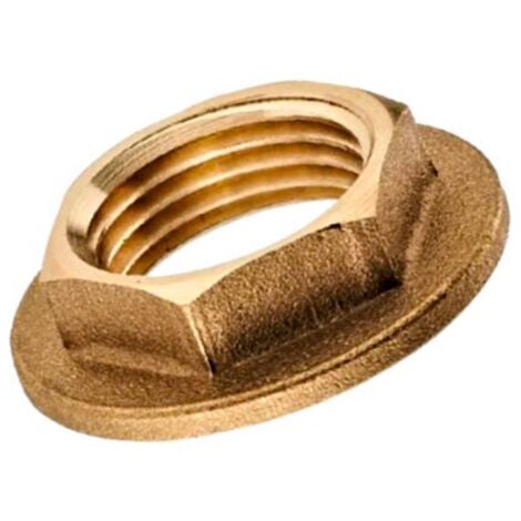 SOBIME Contre écrou laiton à petit plateau 1/2"