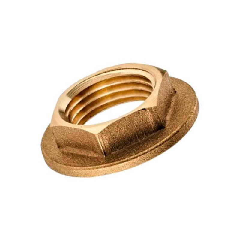 Contre écrou laiton à grand plateau 2'