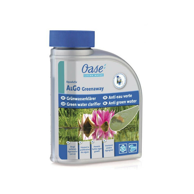 

Contra el agua verdosa del estanque - AlGo Greenaway 500 ml - Oase