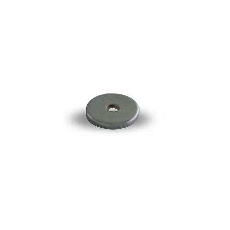 Contre plaque ronde W4 pour loqueteau MS ARELEC - Ø12 mm - Fixation vis centrale - W4