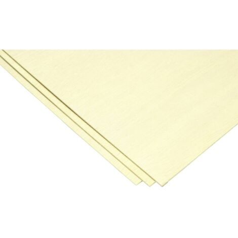 Contreplaqué en peuplier Pichler C8637 (L x l x h) 600 x 300 x 4.0 mm 2 pc(s)