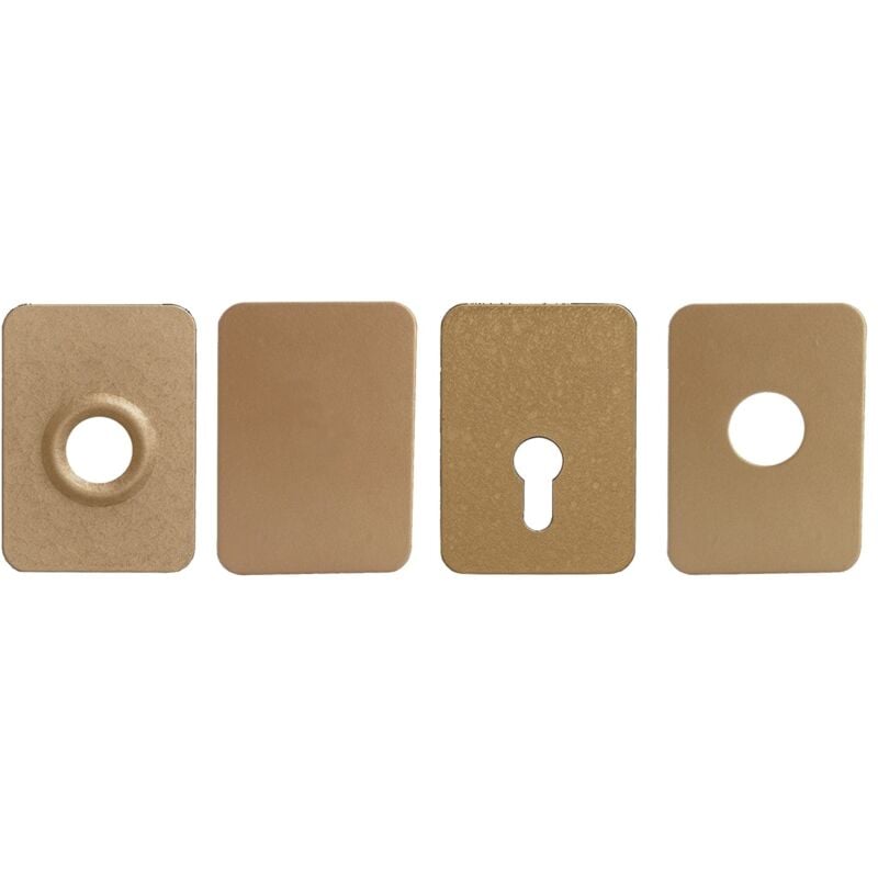 Contreplaque pour verrou arnov zenith à trou de diamètre 23mm bronze or – iseo – 97014805