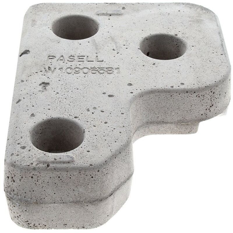 Contrepoids superieur 12.5 kg pour lave-linge Whirlpool 481010906581