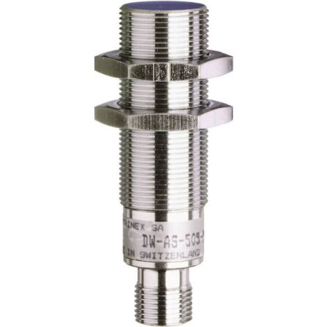 Contrinex Sensore di prossimità induttivo M18 quasi a filo Tensione analogica DW-AS-509-M18-390