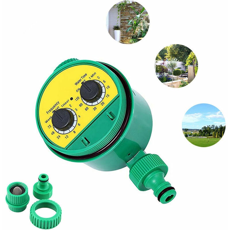 Vuszr - Contrôleur automatique d'irrigation de jardin de vanne de minuterie d'arrosage d'irrigation de jardin agricole