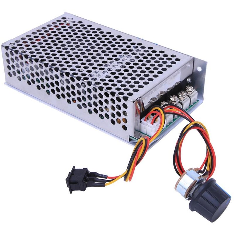 Gistuch - Contrleur de vitesse de moteur à courant continu 10-50V 100A 3000W, régulateur de commutateur de commande pwm