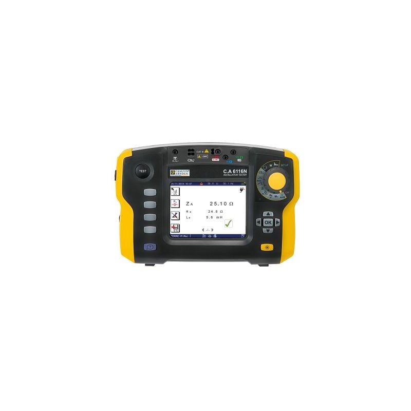 Testeur multifonction Chauvin Arnoux Ca 6116 Continuité A, c.a. 550V c.a. / V c.c. ( Prix pour 1 )