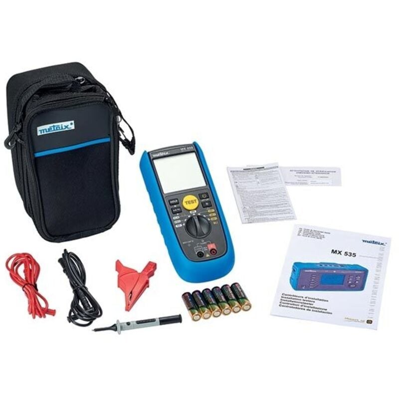 Chauvin Arnoux - Contrôleur d'isolement Mégohmmètre 1000V - MX0409 - Metrix