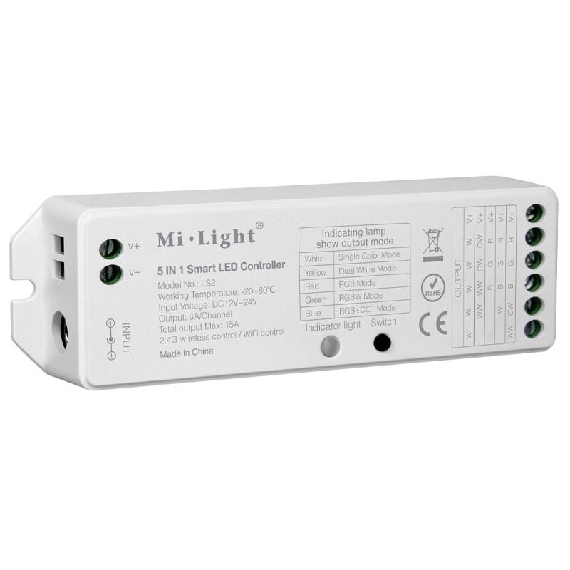 Contrôleur universel rgb rgbw tunablew Dimmable 5940/U