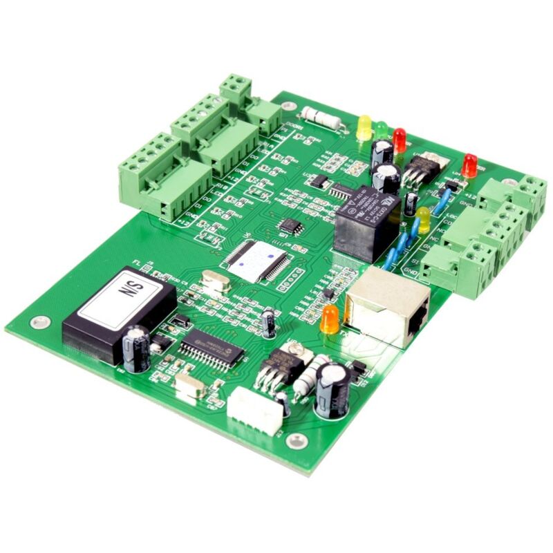 

Jandei Control acceso distribuido IP una puesta dos lectores con software capacidad para 20000 usuarios y 100000 eventos dos lectores RFID con