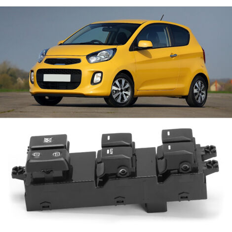 Control de elevalunas eléctrico de repuesto para Kia Picanto 2012-2015 con interruptor ABS OEM 93570-1Y200