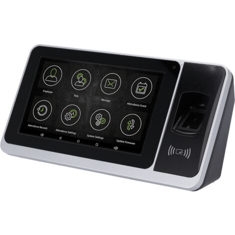 Control de Presencia Android - Huella, PIN y tarjetas EM, MF y Desfire - Funcionamiento en software embebido o Cloud - TCP/IP, USB, WiFi, ranura microSD - Pantalla táctil  Cámara de captura - Licencia