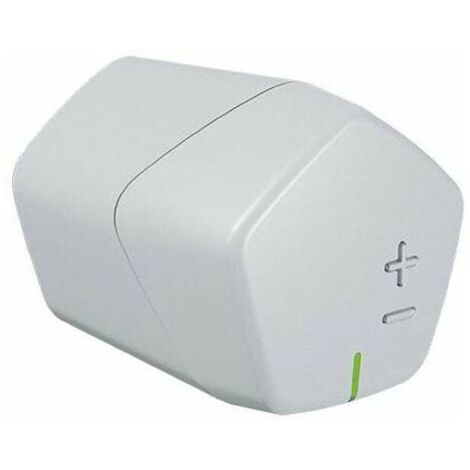 Control electrónico inalámbrico para válvulas termostáticas de radiador Caleffi 215510  Blanco