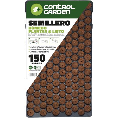 CONTROL GARDEN Semilleros Húmedos Bandeja 150 Alv