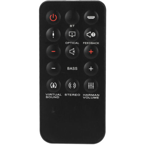 Control remoto compatible con barras de sonido Cinema Sound Bar STV250, STV350, SB250 y SB350.